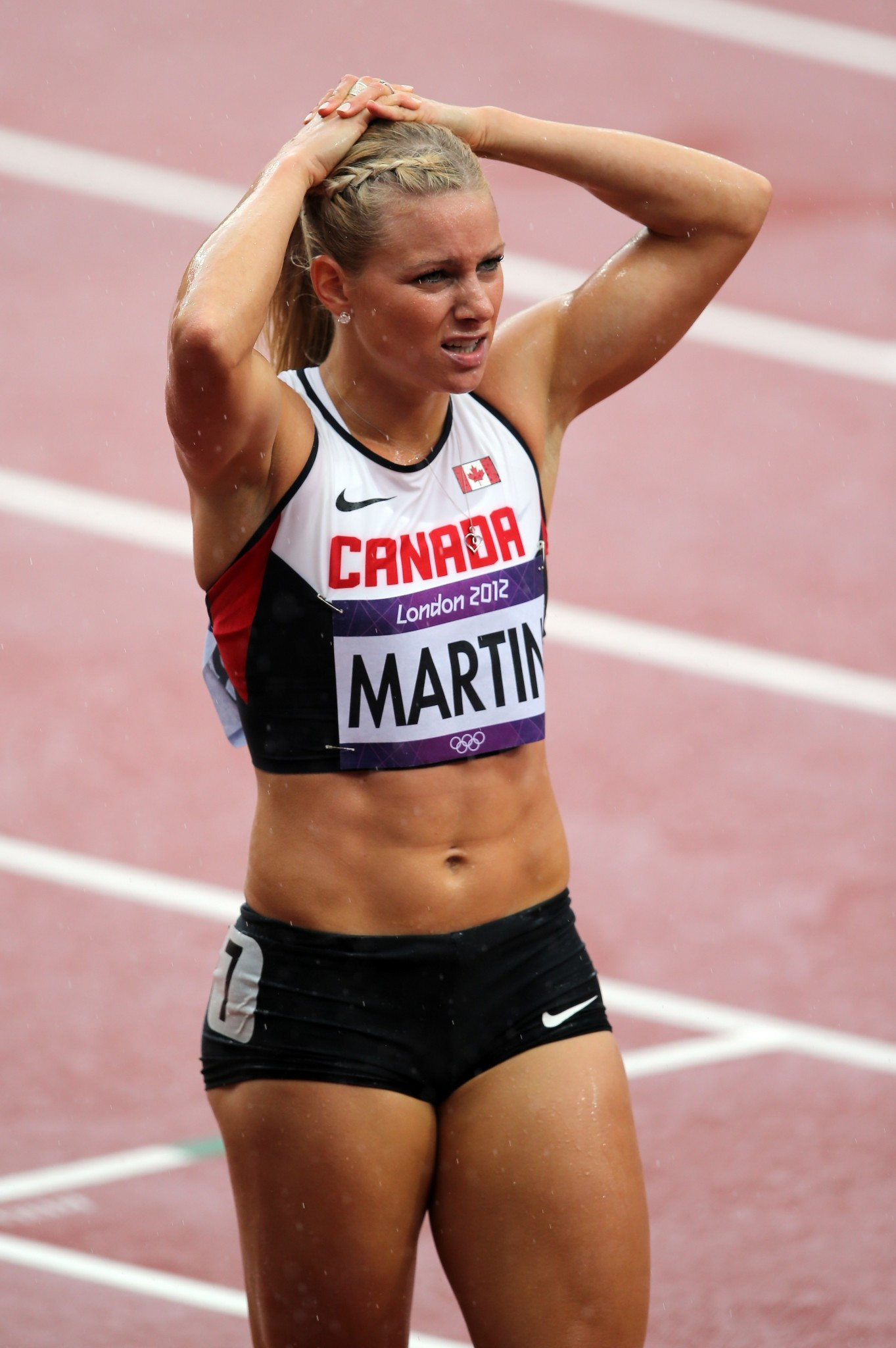 Canada's Jenna Martin-Evans made the semi-finals of the 400m at London 2012 ©Getty Images