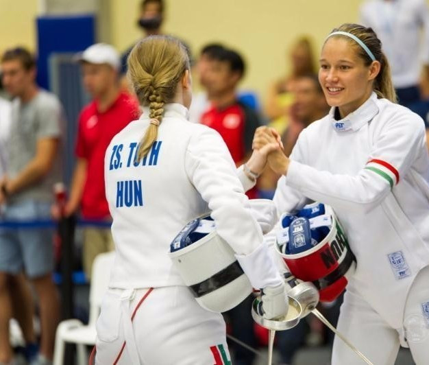 Hungary lost in the bonus round of the fencing stage but still won the overall gold medal ©UIPM