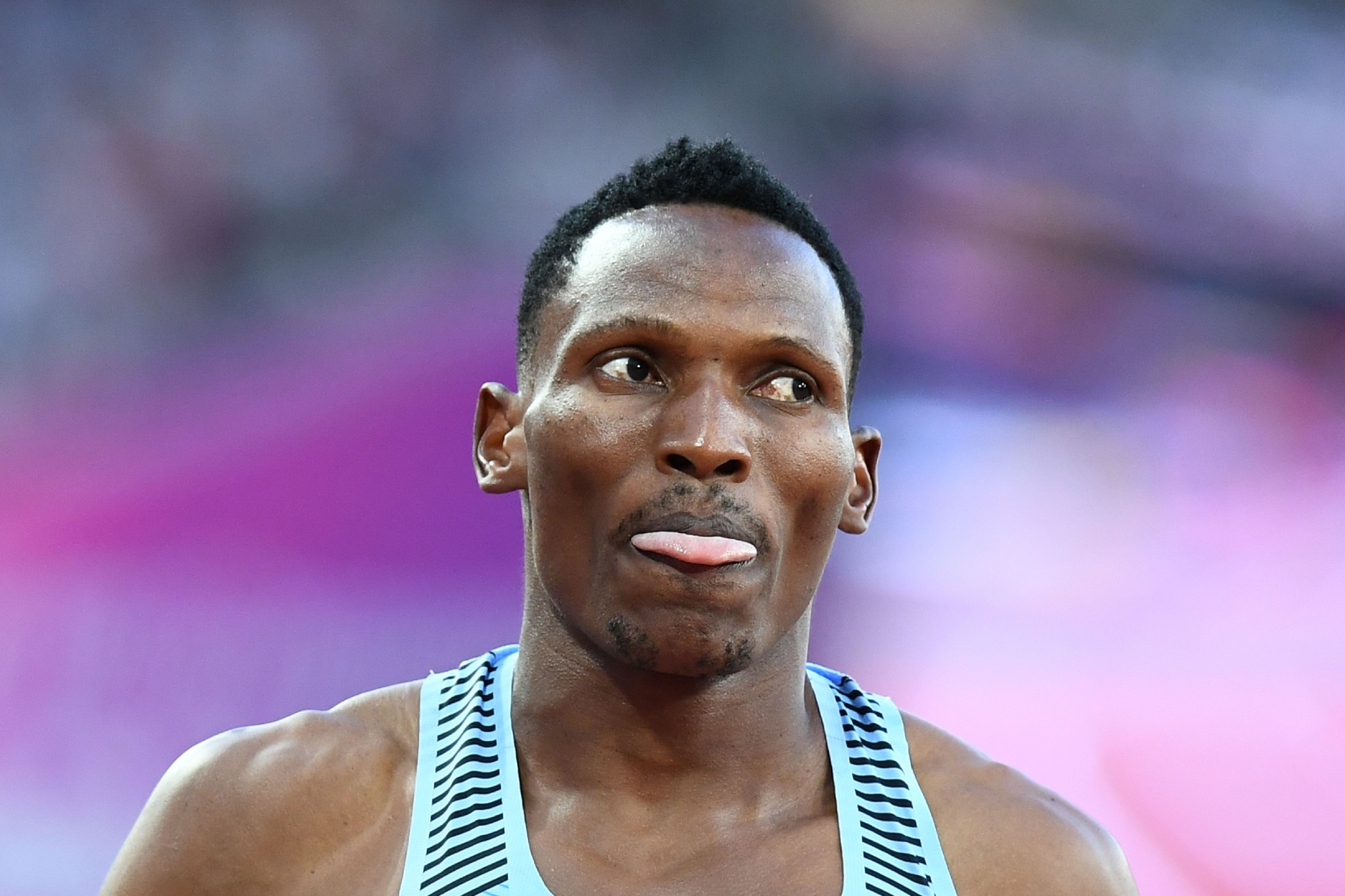 Isaac Makwala has been ruled out of the 400m final ©Getty Images