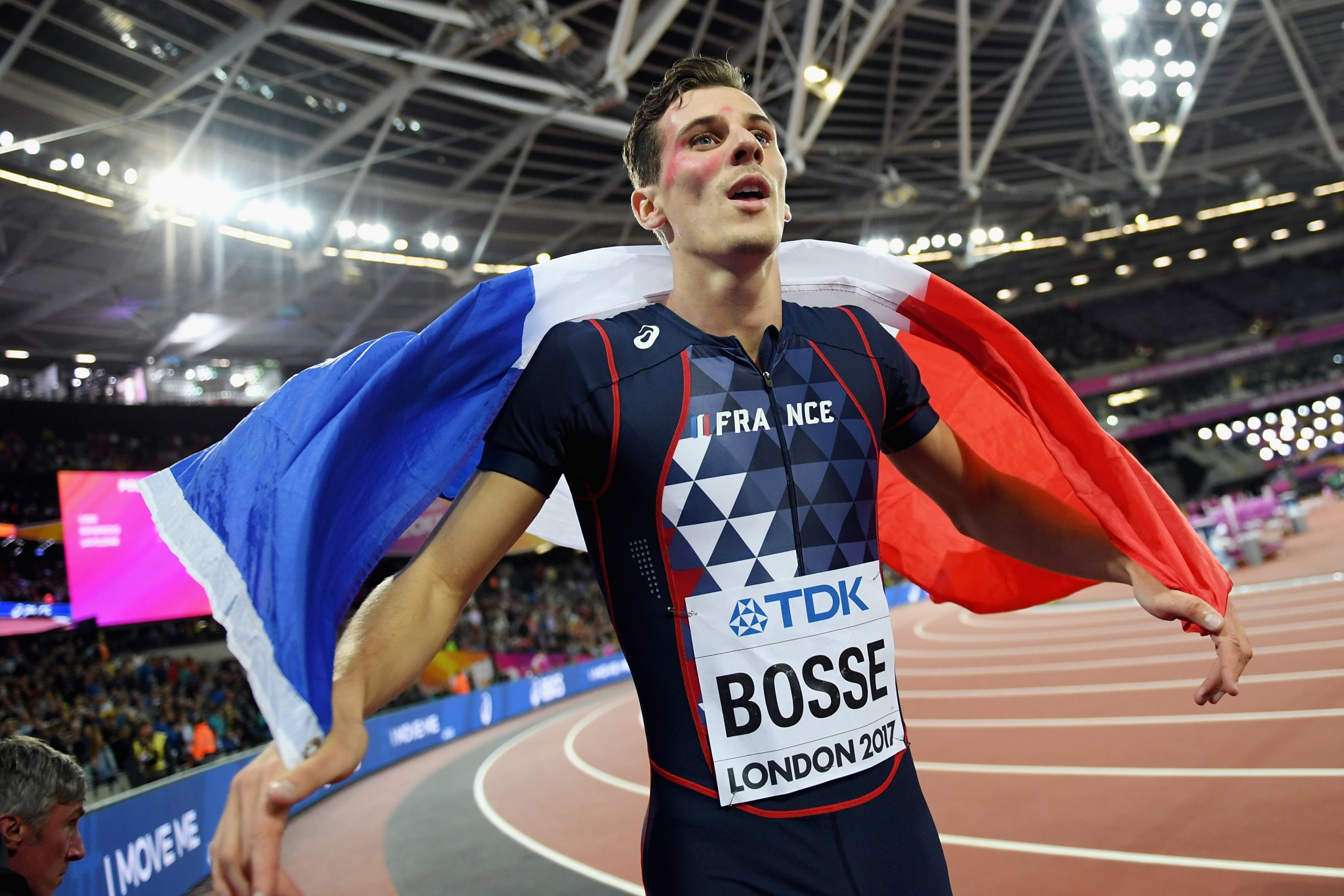 France's Pierre-Ambroise Bosse won a shock 800m gold medal ©Getty Images
