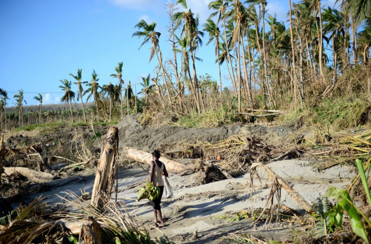 Cyclone Pam ripped through Vanuatu last month destroying homes and sports facilities