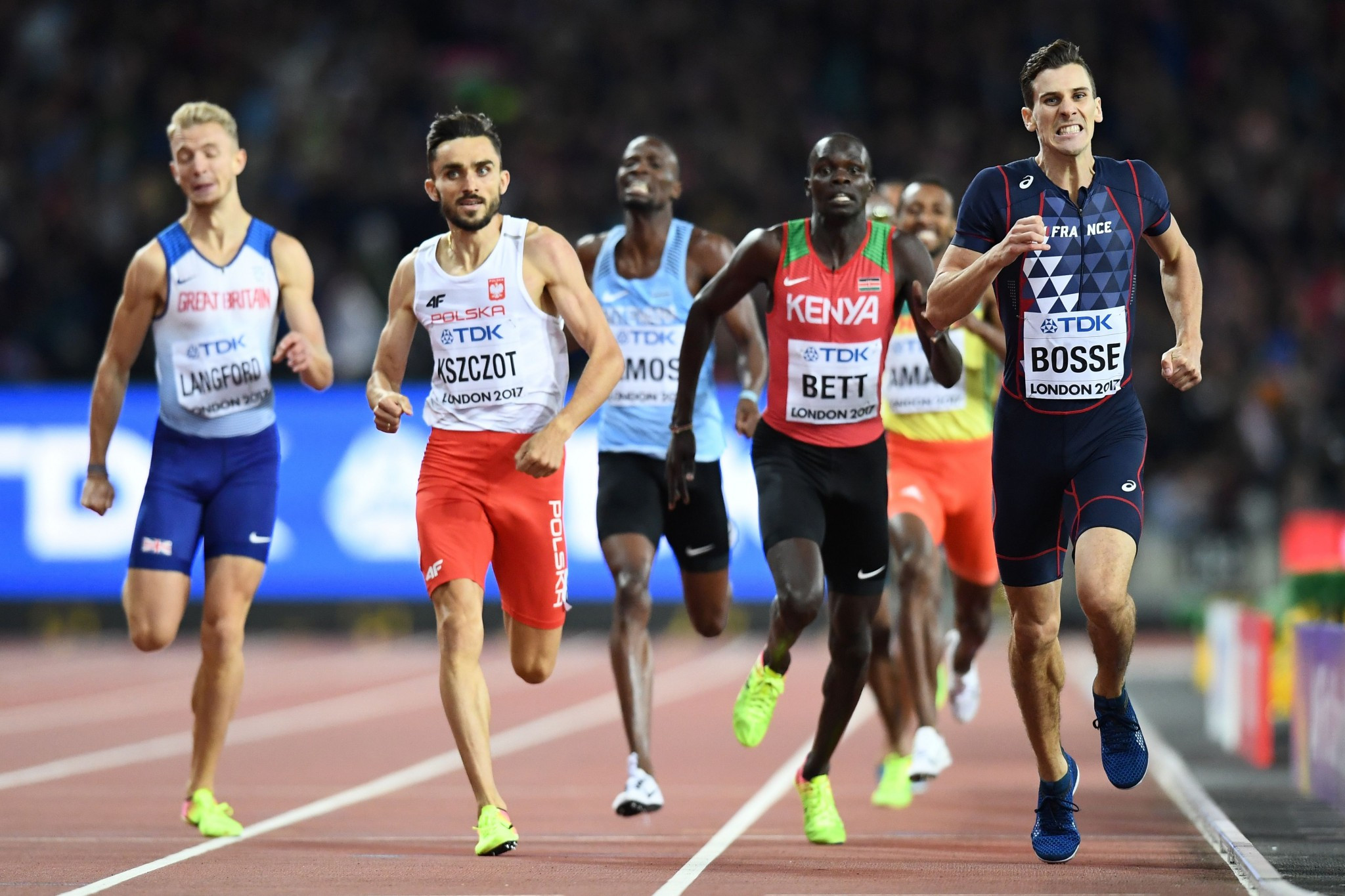 There was a shock victory for Pierre-Ambroise Bosse in the men's 800m as he delivered gold for France ©Getty Images