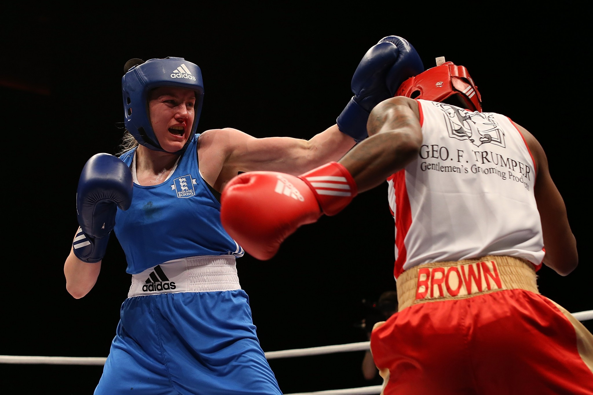 Paige Murney suffered defeat in her 64kg semi-final ©Getty Images