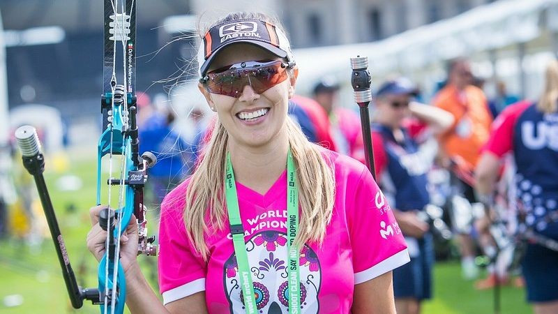 Ochoa-Anderson tops compound qualification at Archery World Cup