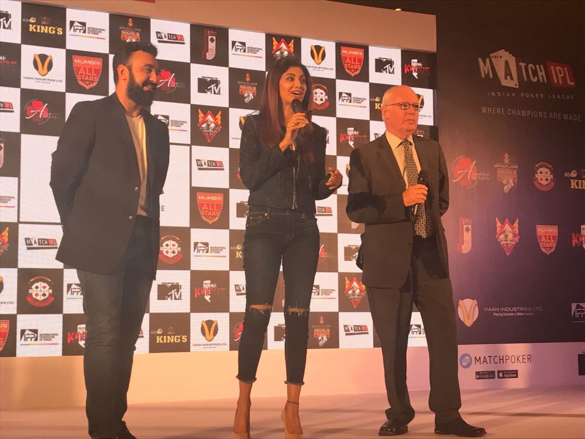 IFP President Patrick Nally, right, says the governing body sees the launch of the Match India Poker League as a breakthrough moment for the sport ©Twitter