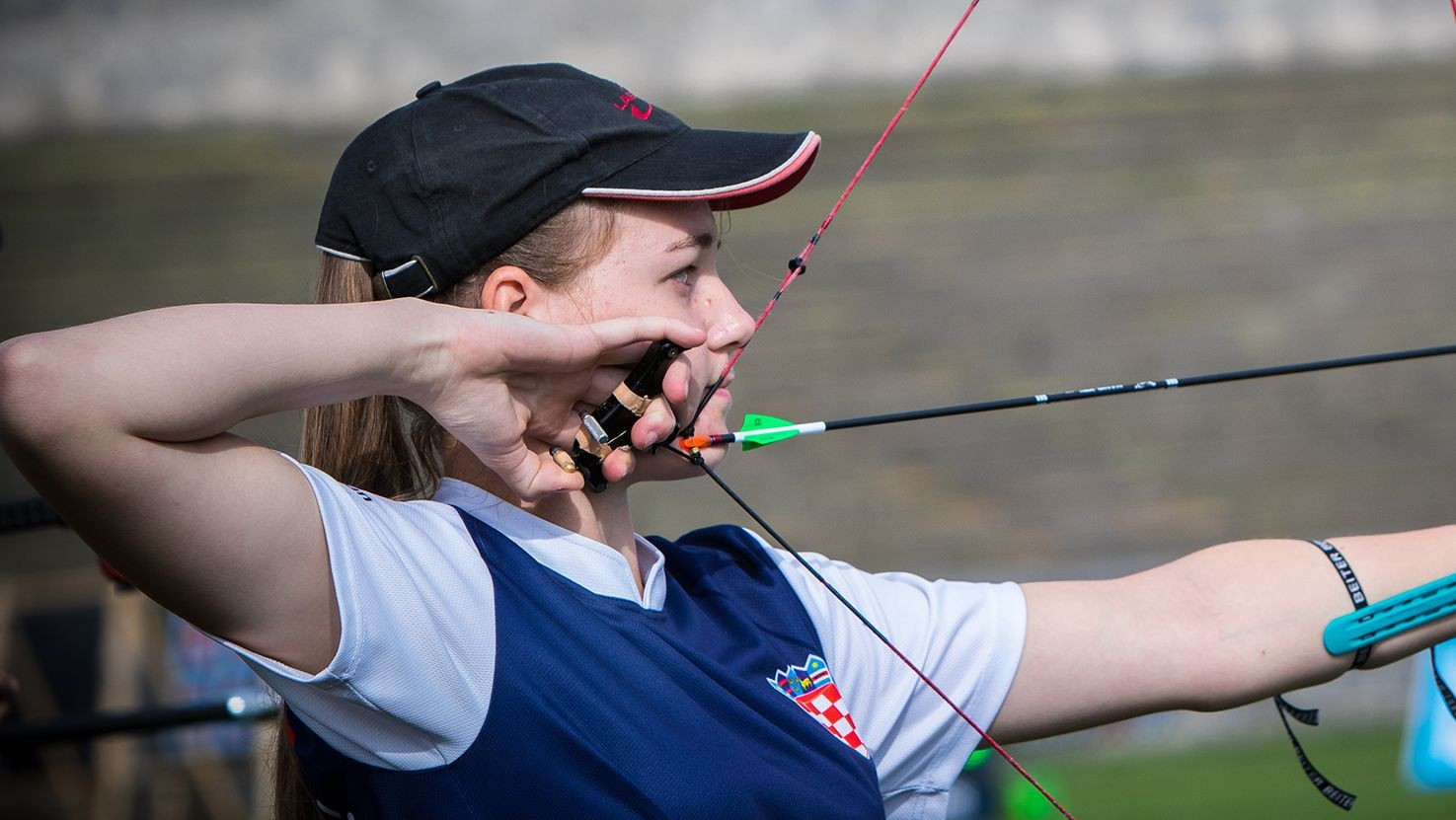 Croatia youngster Amanda Mlinaric impressed as knockout action began ©World Archery