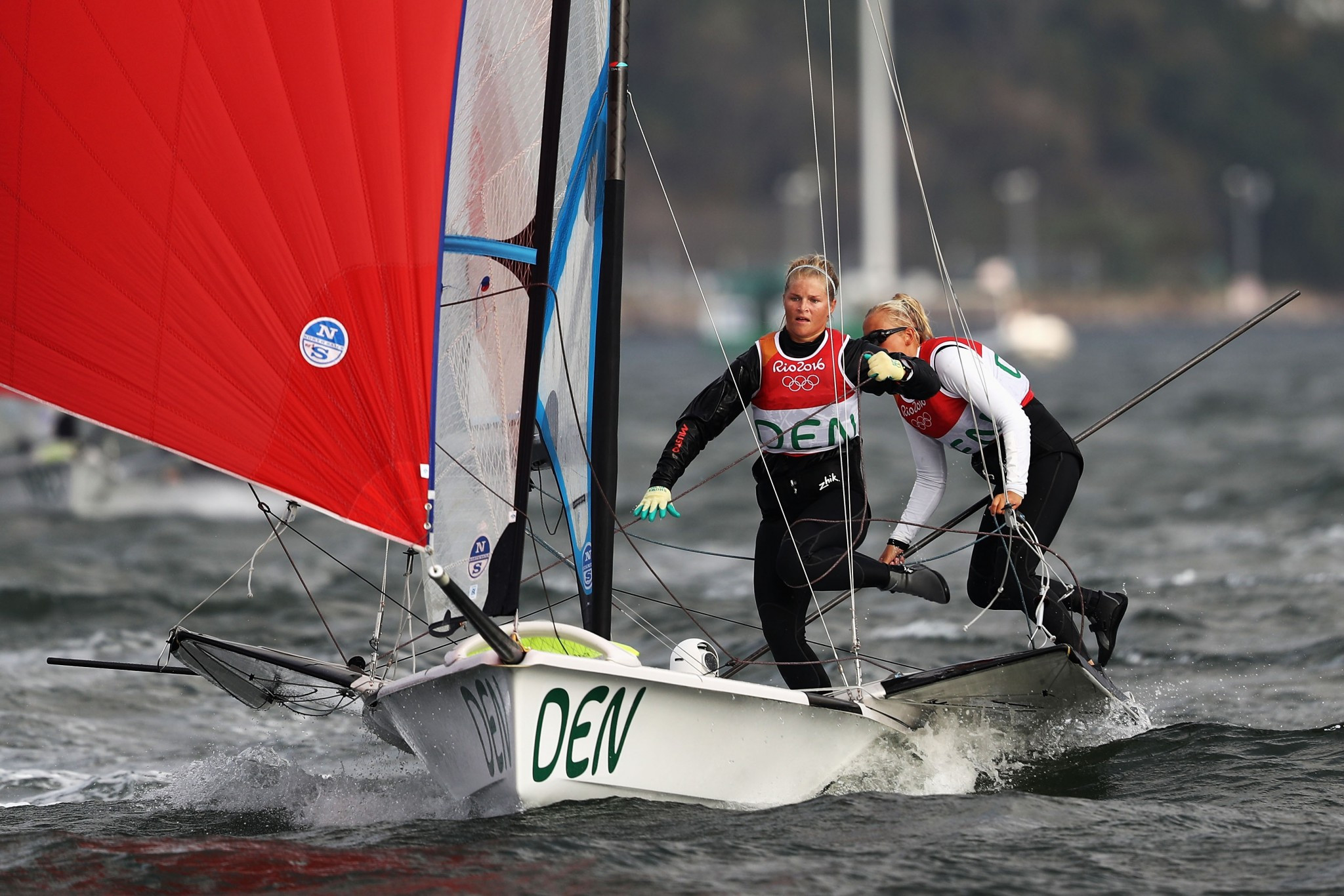 Danish duo continue to lead at home World Sailing Championships test event
