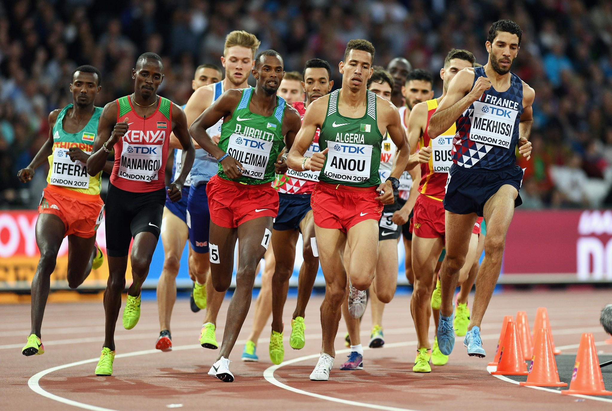 Action also began today in the men's 1500m ©Getty Images