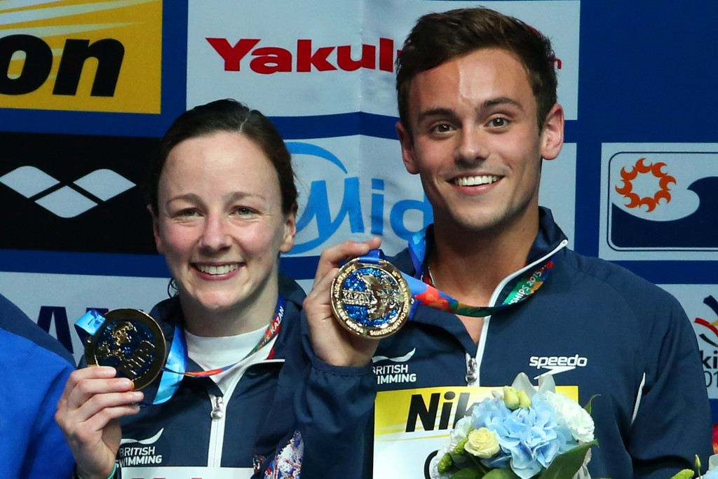 British duo Daley and Gallantree claim first-ever mixed team diving title at World Aquatics Championships