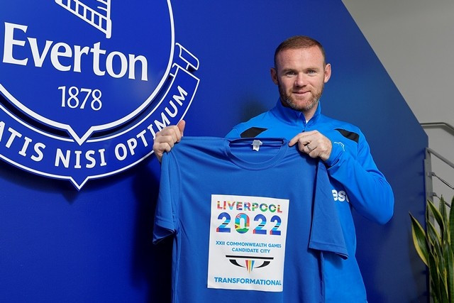 Wayne Rooney has backed Liverpool’s bid to host the 2022 Commonwealth Games ©Liverpool 2022