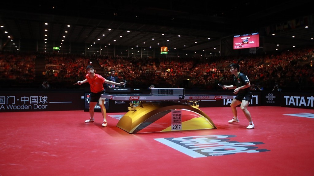 This year's individual World Championships took place in Düsseldorf in Germany ©ITTF