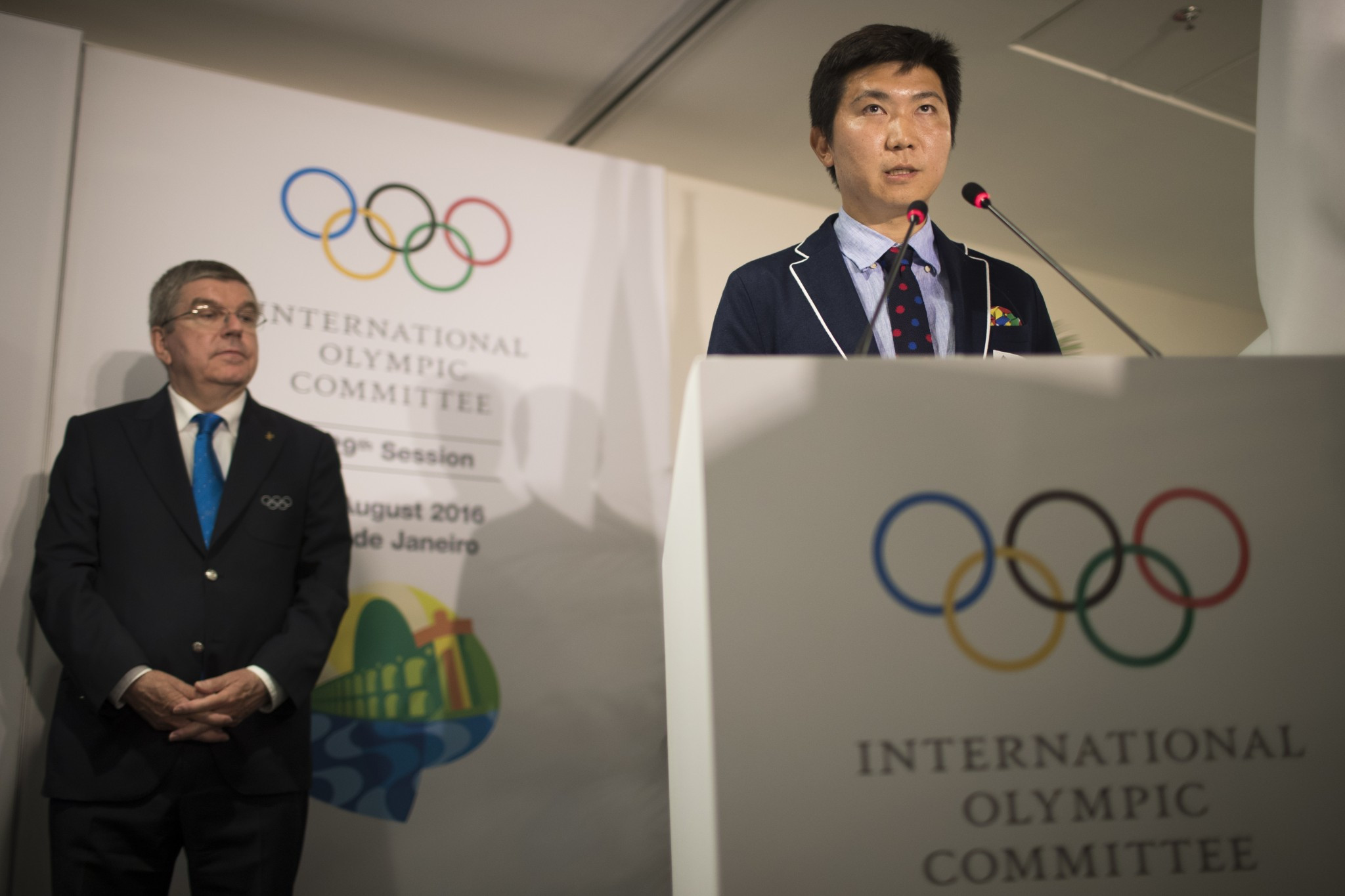 Former table tennis player Ryu Seung-min will now be the only South Korean IOC member ©Getty Images