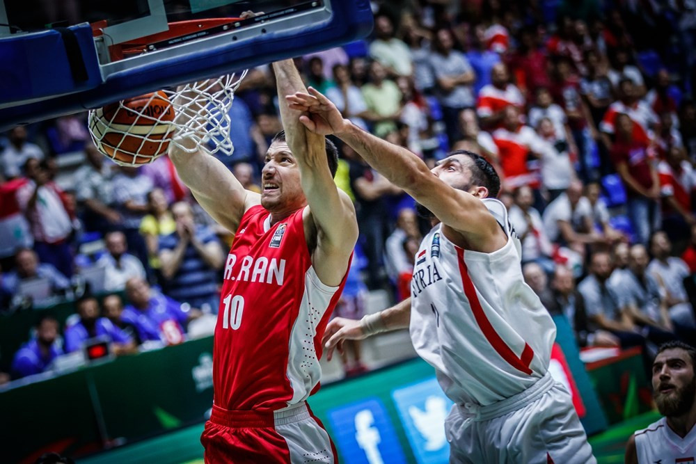 Iran and Jordan claim second victories at FIBA Asia Cup