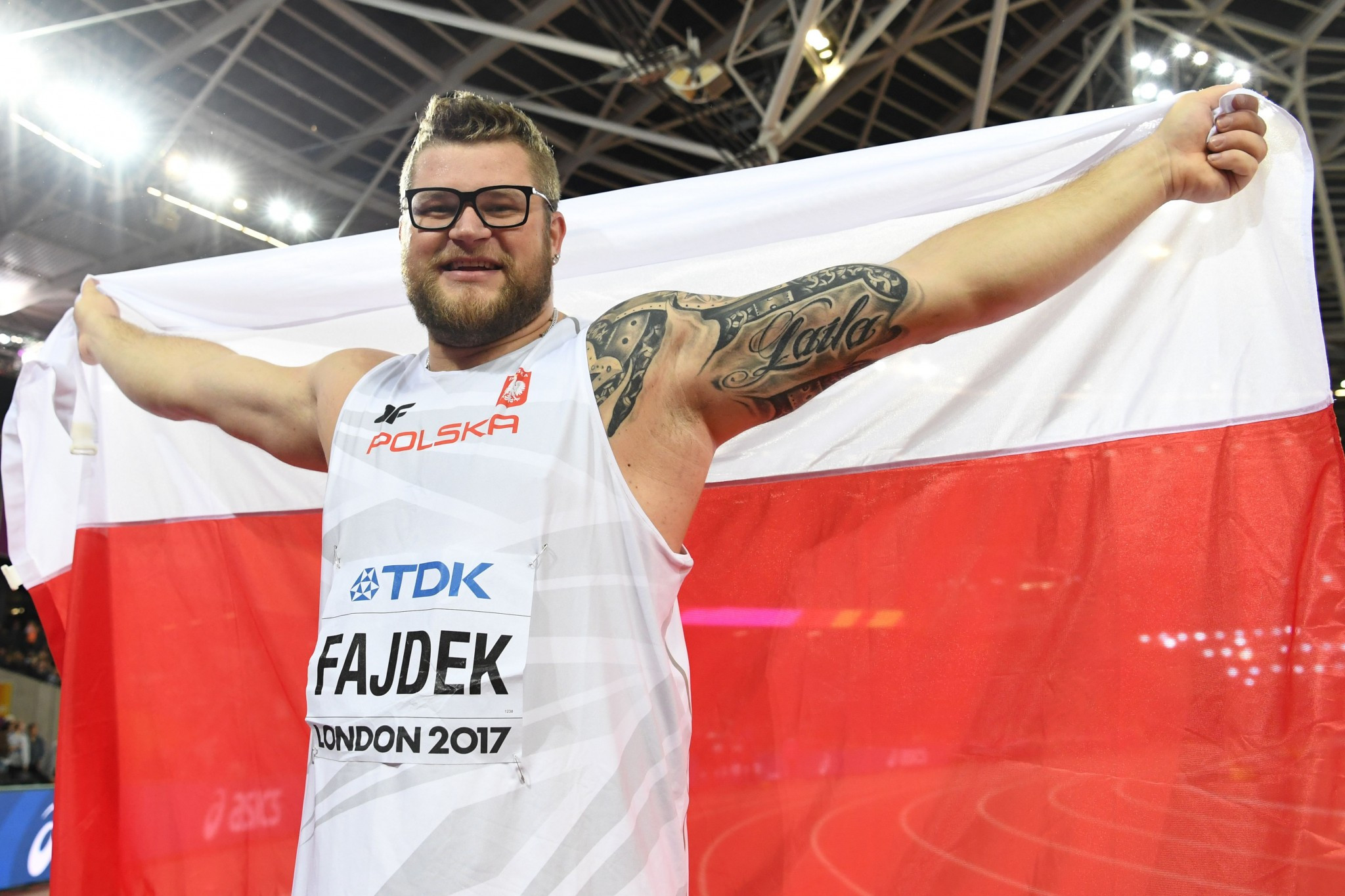 Pawel Fajdek also won gold today to complete a Polish hammer sweep ©Getty Images