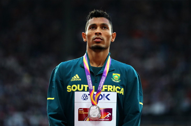 South Africa's Wayde van Niekerk, pictured with the 200 metres silver medal he added to his 400m gold at this week's World Championships in London, is one of many athletes who has previously starred at the Universiade ©Getty Images