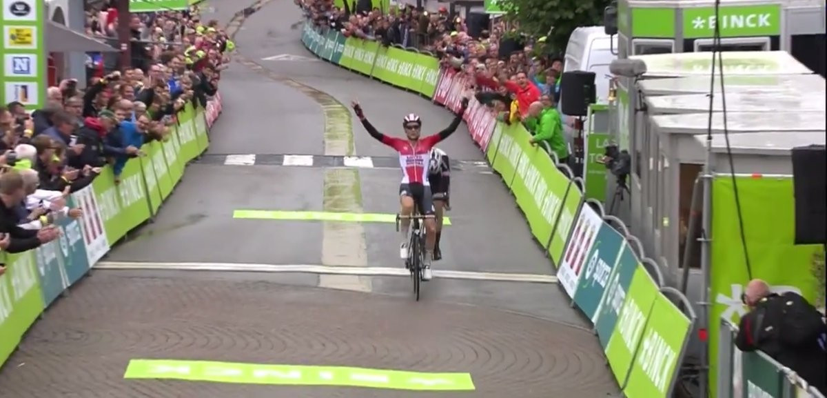 Wellens wins stage six of BinckBank Tour as general classification lead changes hands
