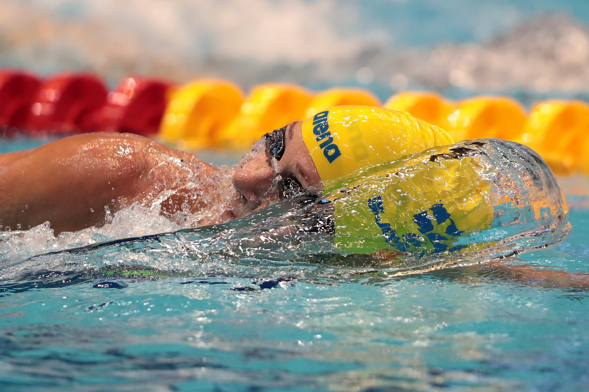 Sweden’s Sarah Sjöström broke her own women’s 200 metres freestyle world record today ©Getty Images