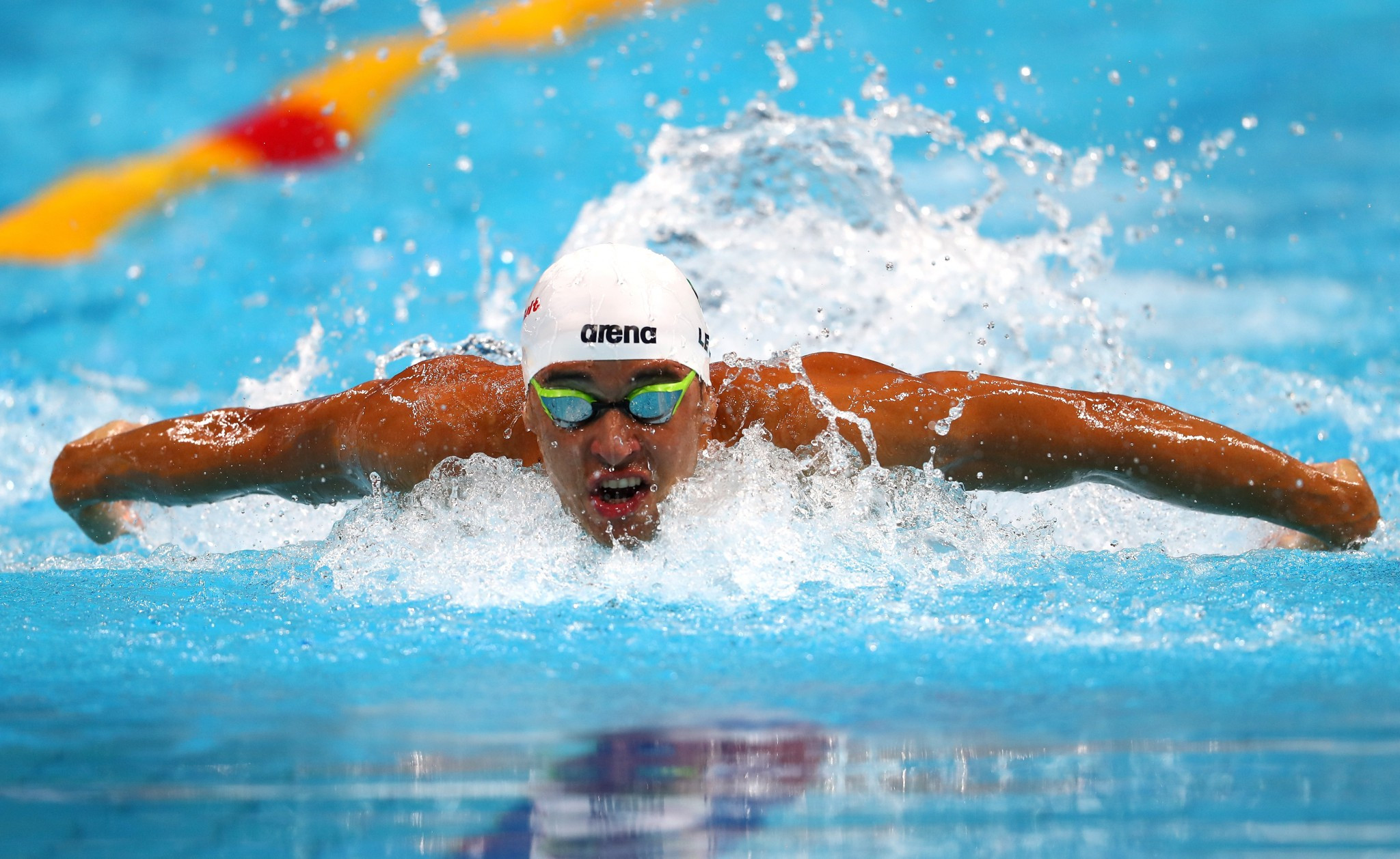 South Africa's Chad le Clos won two events today, including the men's 100m butterfly ©Getty Images