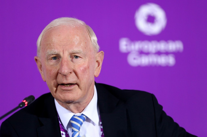 Patrick Hickey has fiercely criticised the European Union and Western Europe for their stance on continental sporting events ©Getty Images