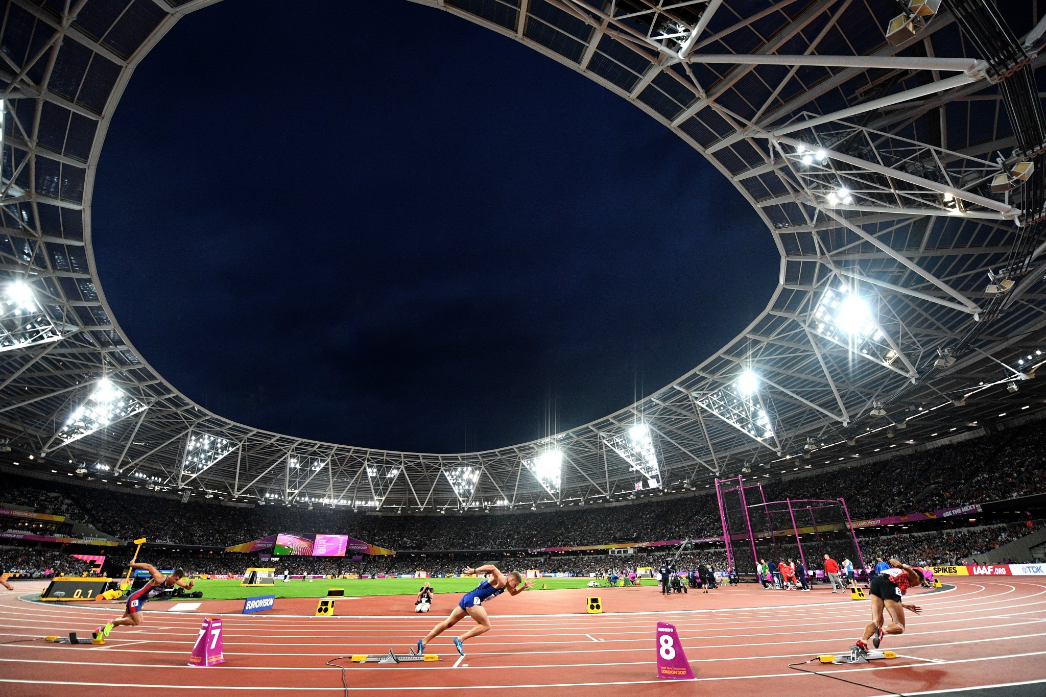 Ed Warner has called on Birmingham and Liverpool to use the Olympic Stadium as part of their bids for the Commonwealth Games ©Getty Images