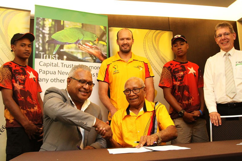 Papua New Guinea Olympic Committee sign deal with Capital Insurance Group