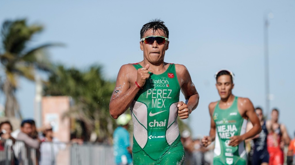 Irving Perez claimed victory on Yucatán’s debut on the International Triathlon Union World Cup circuit ©ITU