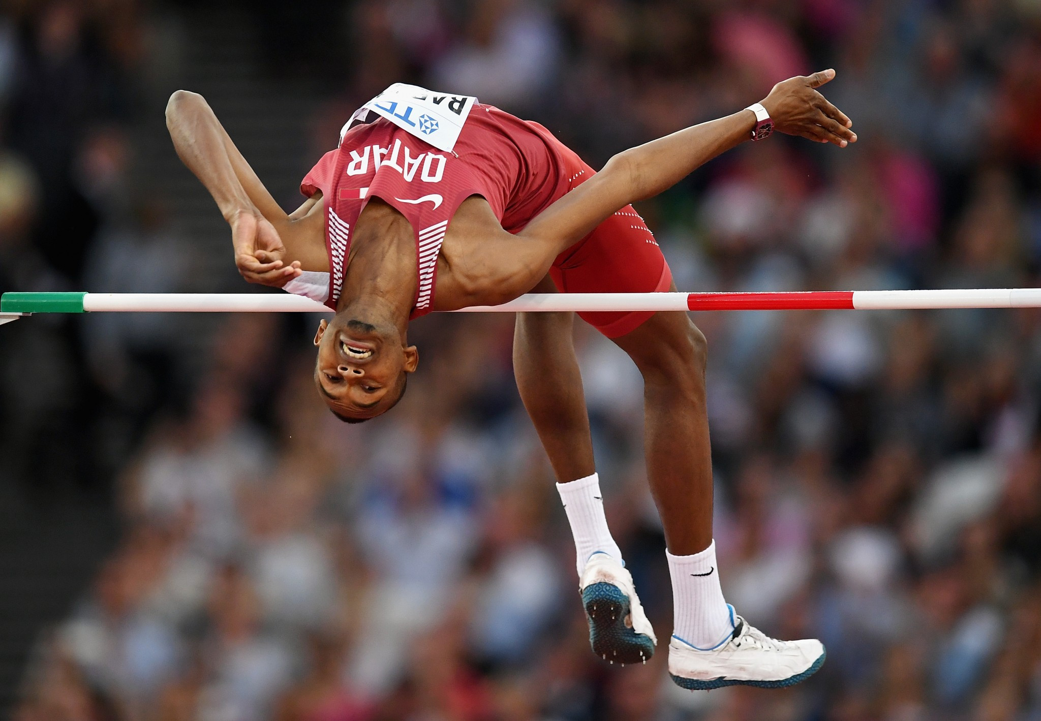 Mutaz Essa Barshim claimed Qatar's first World Championships on the final day of competition ©Getty Images