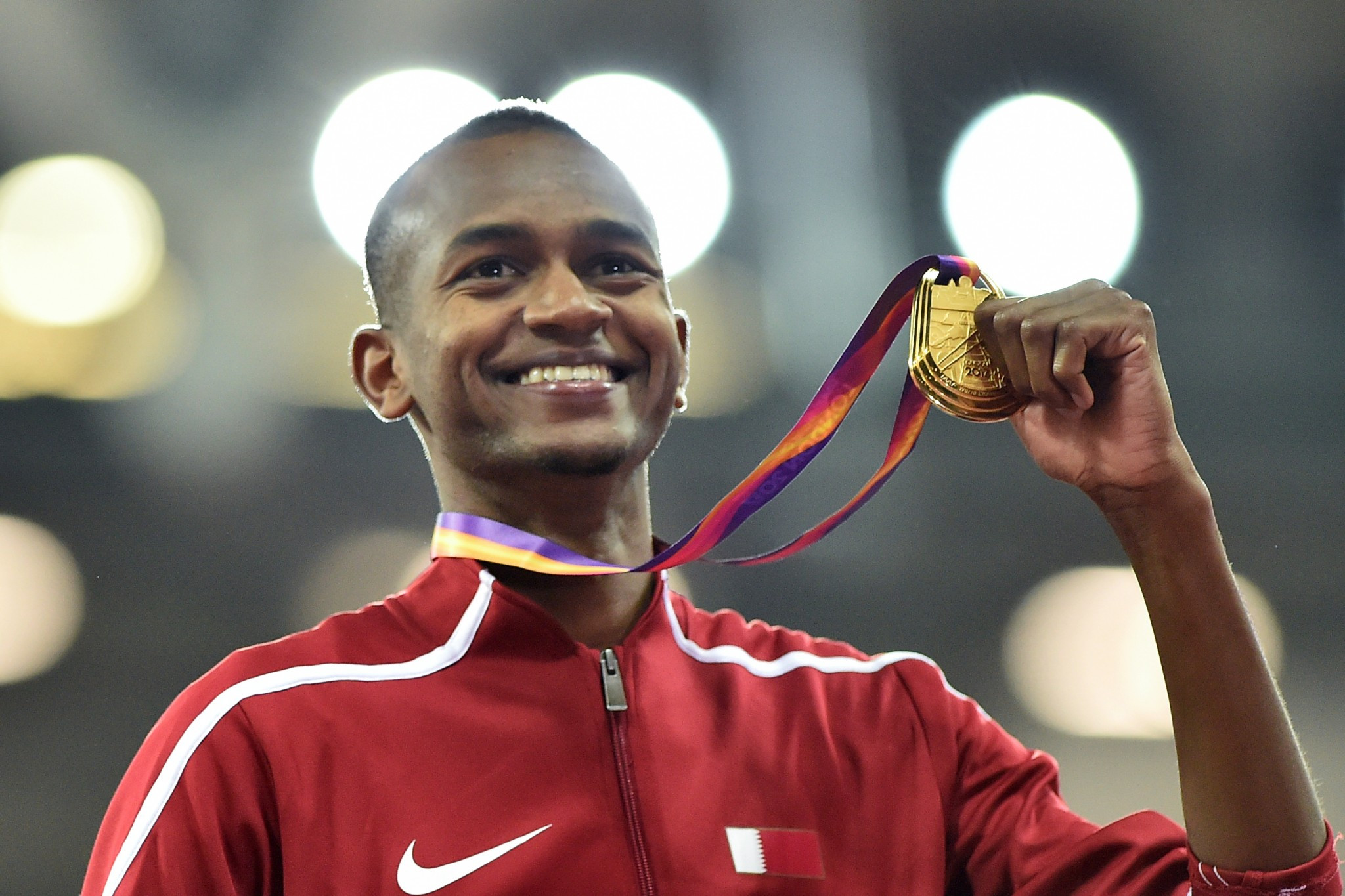 Mutaz Essa Barshim claimed Qatari high jump gold today and is set to be the star of Doha 2019 ©Getty Images
