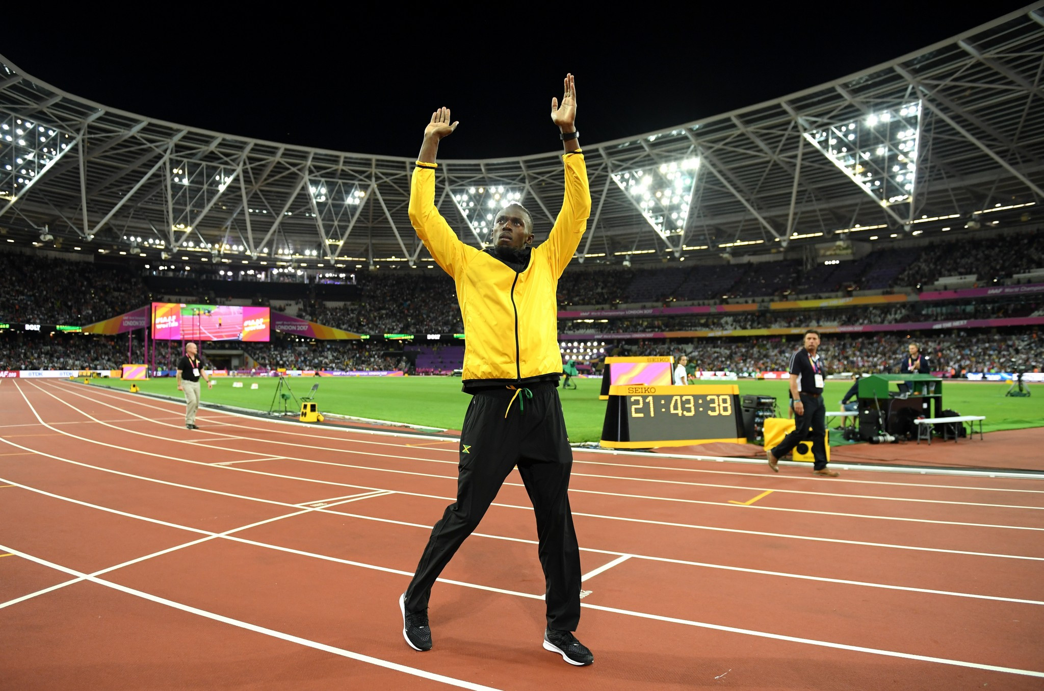 Usain Bolt insisted he had no regrets after failing to win a medal at London 2017 ©Getty Images