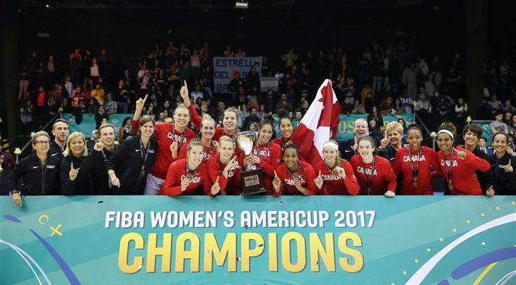 Canada net second successive Women's AmeriCup basketball crown