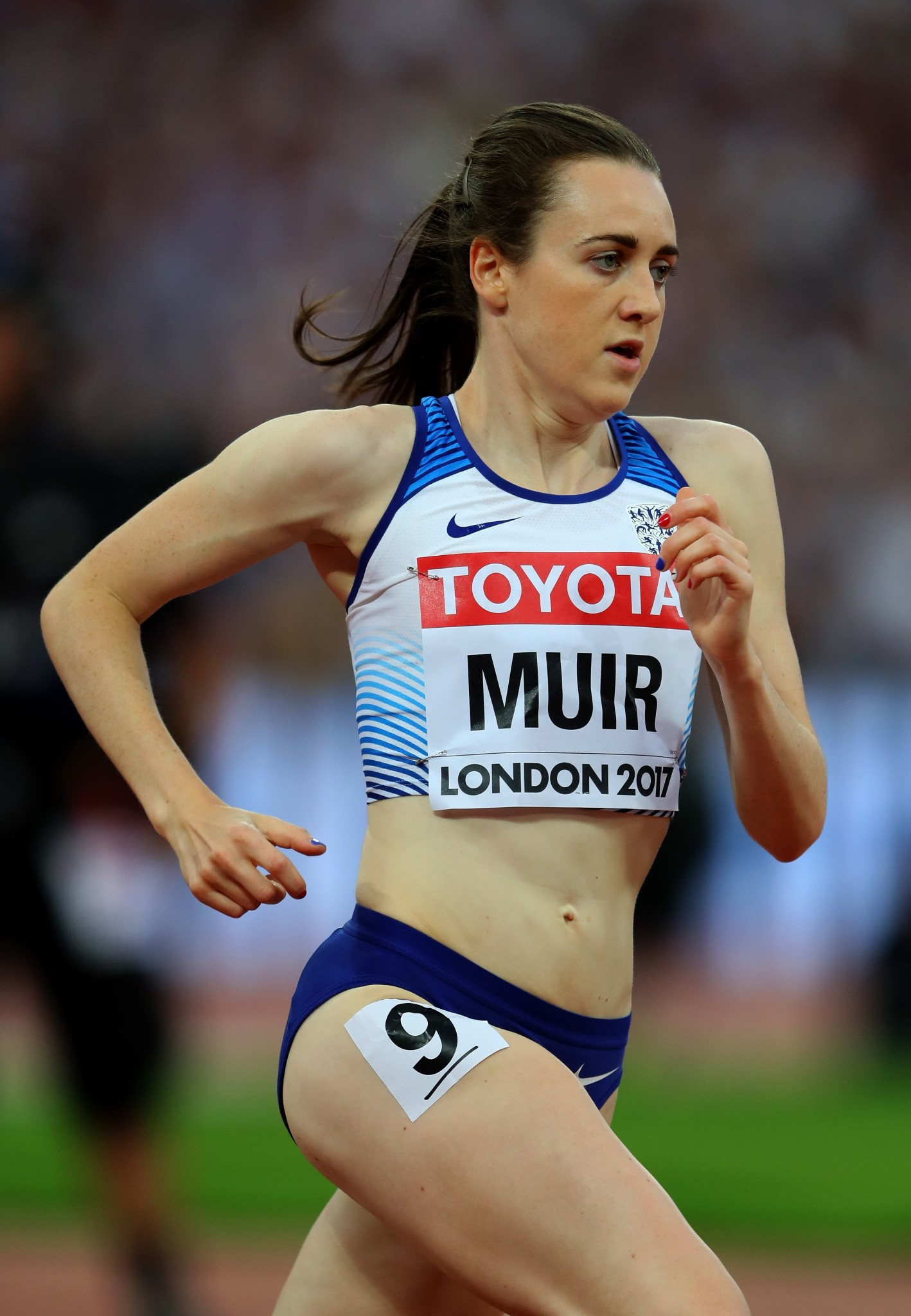Britain's Laura Muir will face the woman she has beaten to European outdoor and indoor titles, Poland's Sofia Ennaoui, in Chorzow tomorrow ©Getty Images