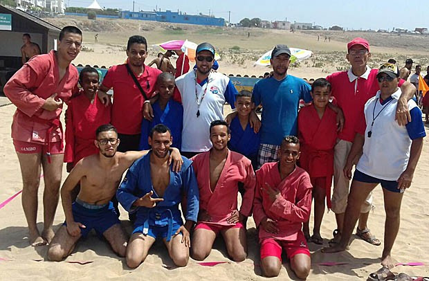 Casablanca holds Morocco's first beach sambo competition