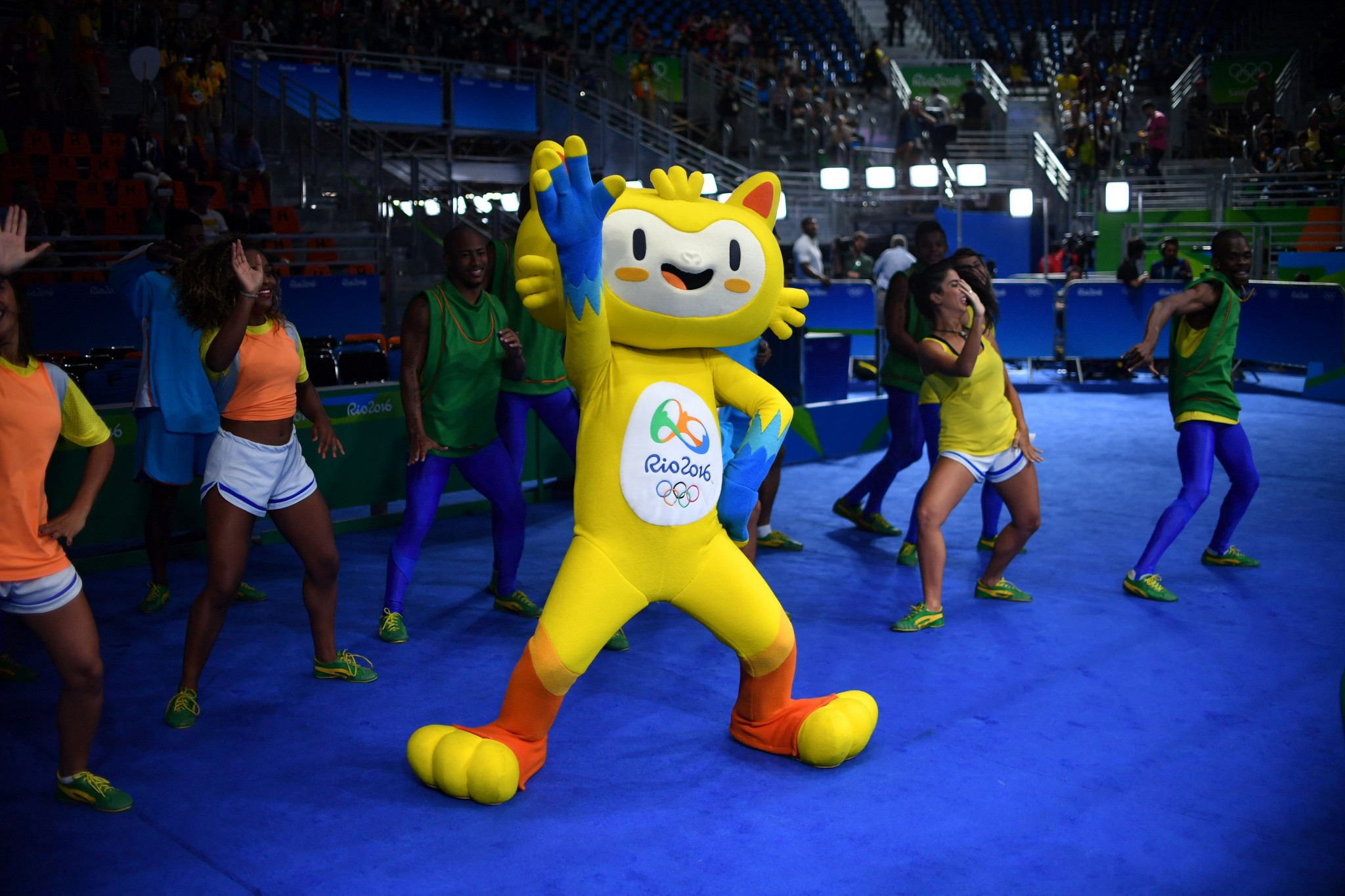 Vinicius was the mascot of the Rio 2016 Olympic Games ©Getty Images