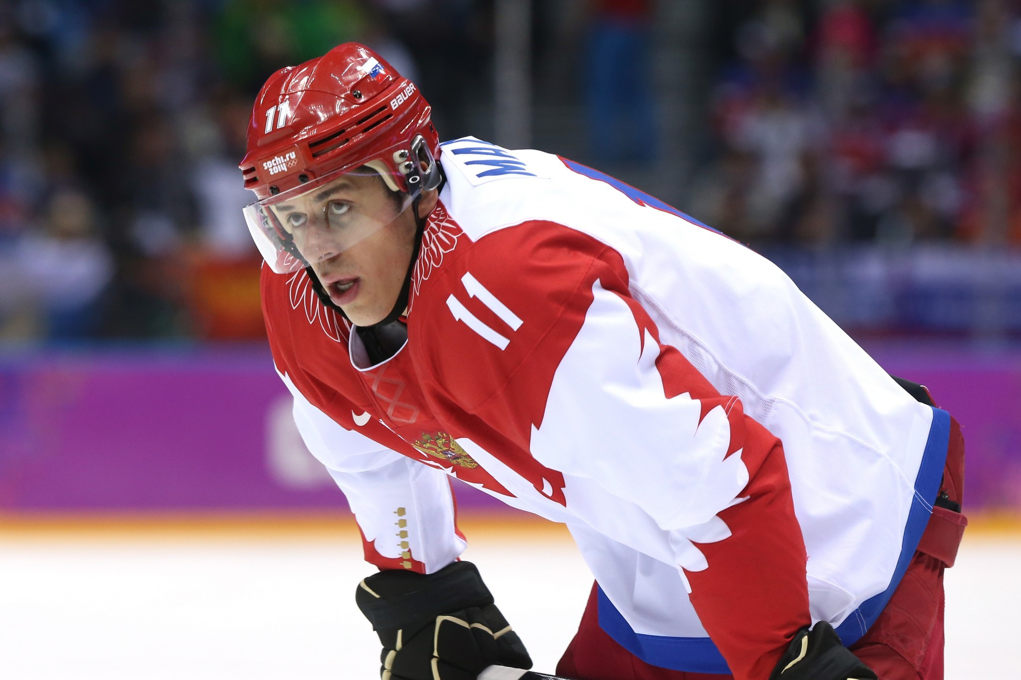Evgeni Malkin represented Russia at the Sochi 2014 Olympics and still hopes to do so again at Pyeongchang 2018 ©Getty Images