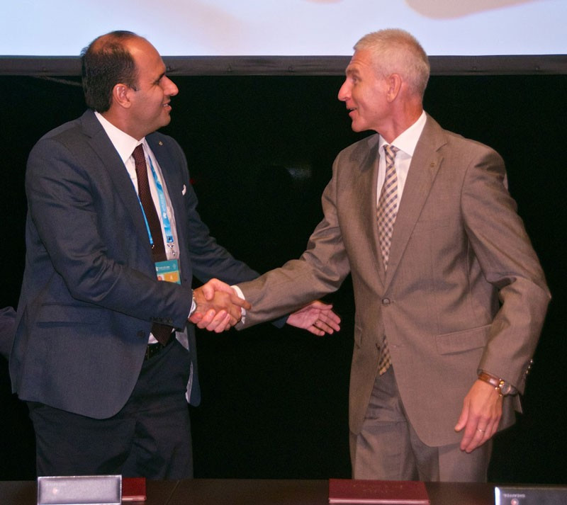 The agreements are aimed to increase cooperation between FISU and the continental bodies ©FISU