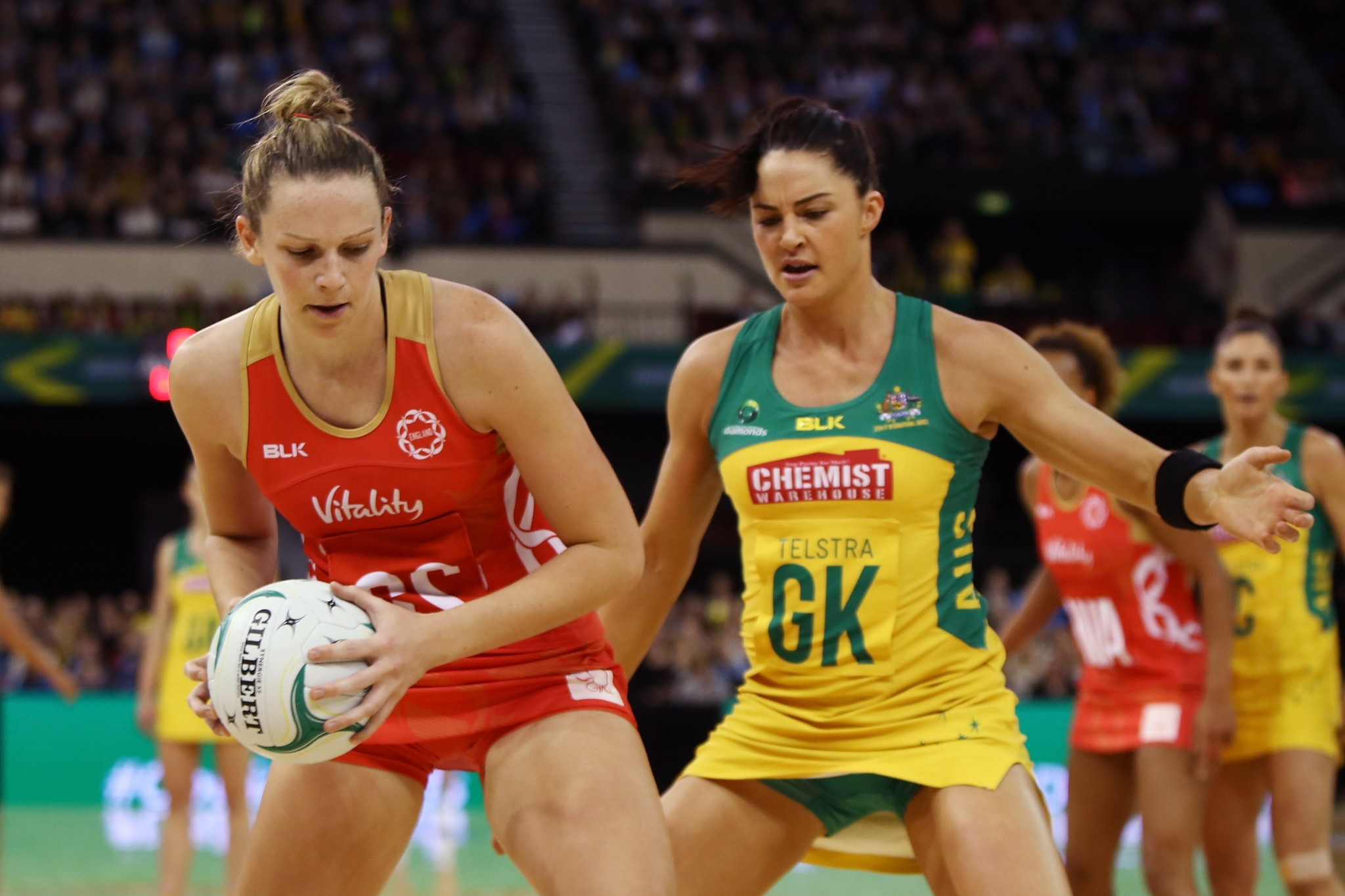 England's Jo Harten believes the Commonwealth Games is now the biggest event in netball ©Getty Images