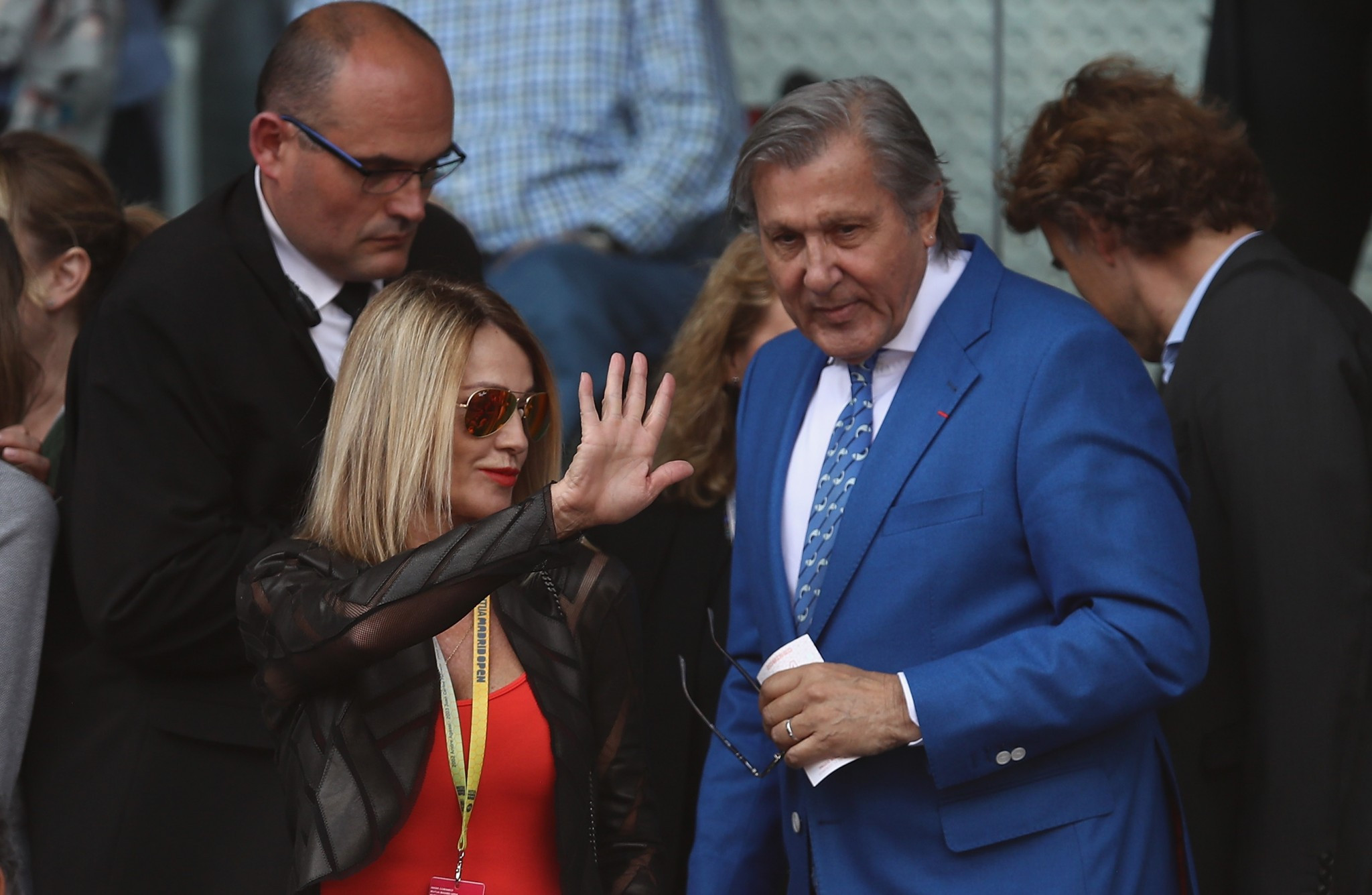 Ilie Nastase, right, has decided to appeal against a ban handed to him following incidents at a Fed Cup tie in April ©Getty Images