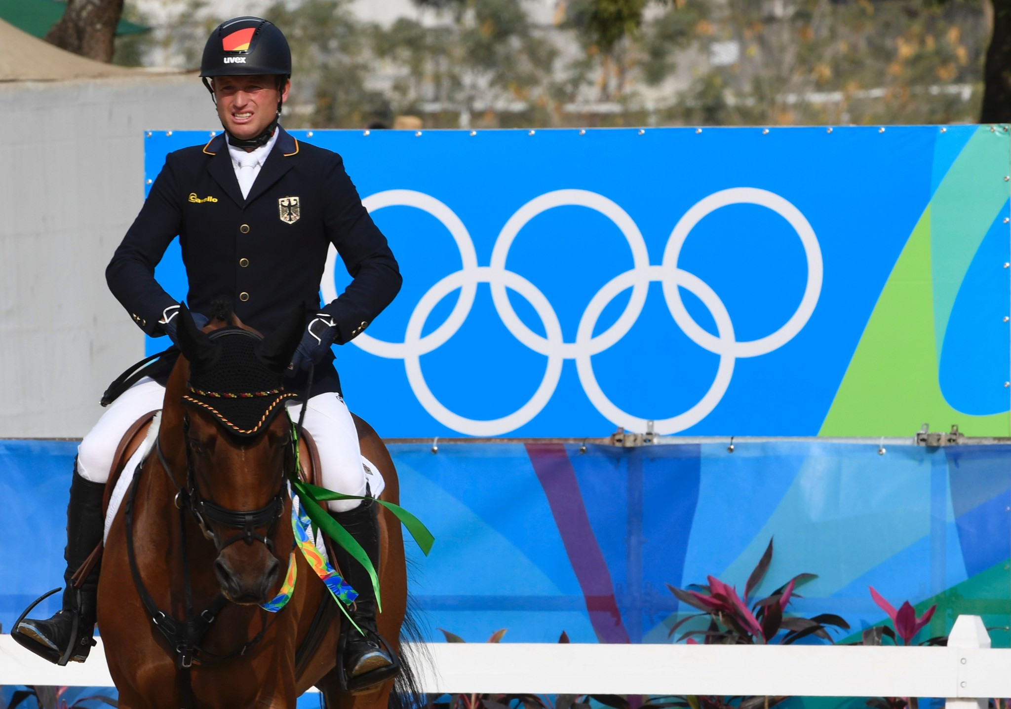 Michael Jung, the favourite, will be in dressage action tomorrow ©Getty Images