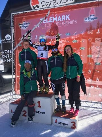 The British telemark team will compete in World Cups and other FIS races in the 2017 to 2018 season ©British Ski and Snowboard