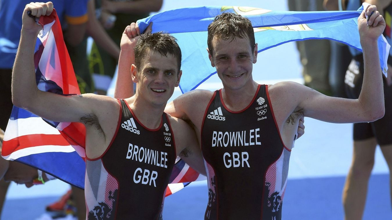 Alistair and Jonathan Brownlee won gold and silver as Britain claimed seven medals in the triathlon in the Olympic and Paralympic Games at Rio 2016 ©Getty Images