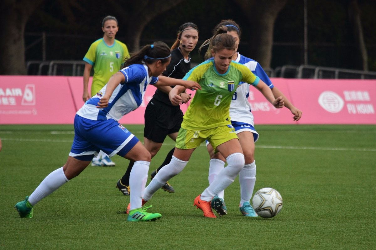 Brazil beat Colombia 17-0 today as preliminary round action in Taipei 2017 football competition got under way ©CBDU