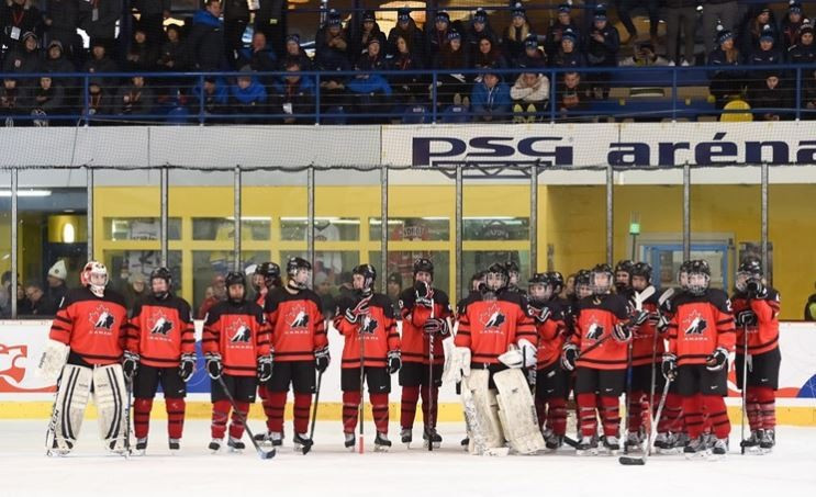 Canada lost to the United States for the third IIHF World Women's Under-18 Championships final in a row in January ©IIHF