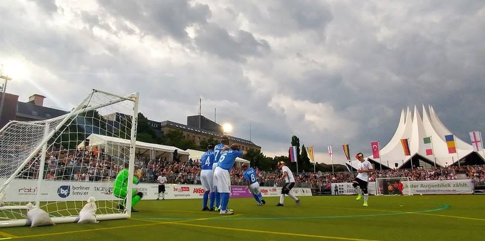 Opening match of IBSA European Football Championships halted due to severe thunderstorm