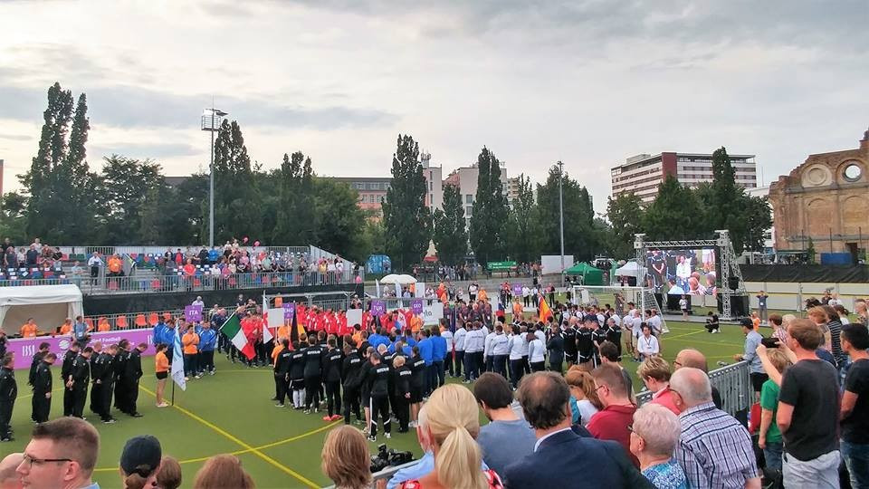 The Opening Ceremony took place before the first match kicked off ©IBSA