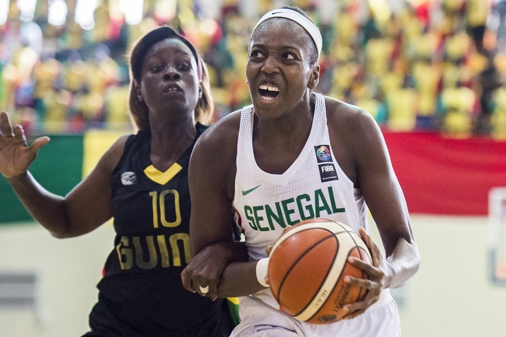 Senegal thrashed Guinea 105-39 in the opening match of the 2017 Women's AfroBasket ©FIBA