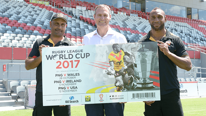Tickets prices for 2017 Rugby League World Cup games in Papua New Guinea announced