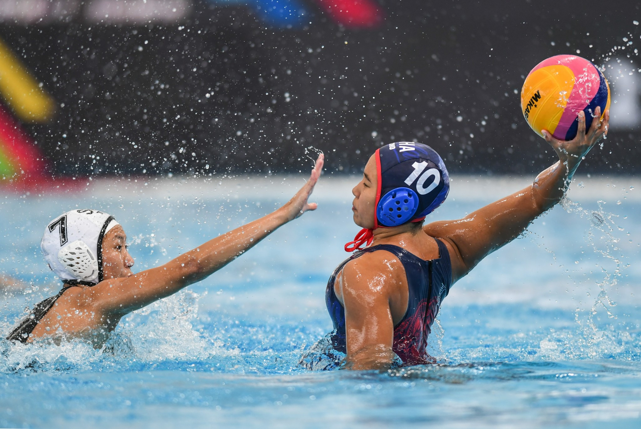 Thailand clinched the gold medal in the women's water polo tournament ©Getty Images