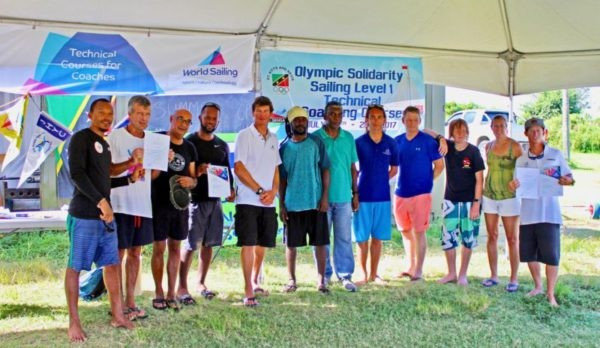 World Sailing course organised with SKNOC funding