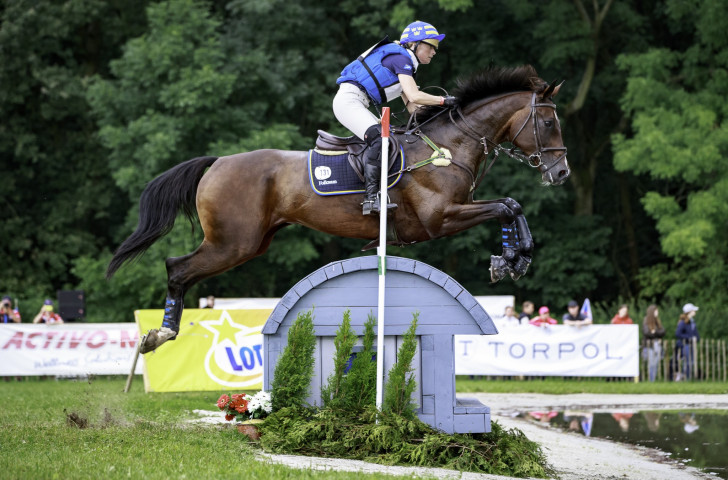 Sweden's Sara Algotsson Ostholt, on Reality 39, produced a clear round ©FEI 
