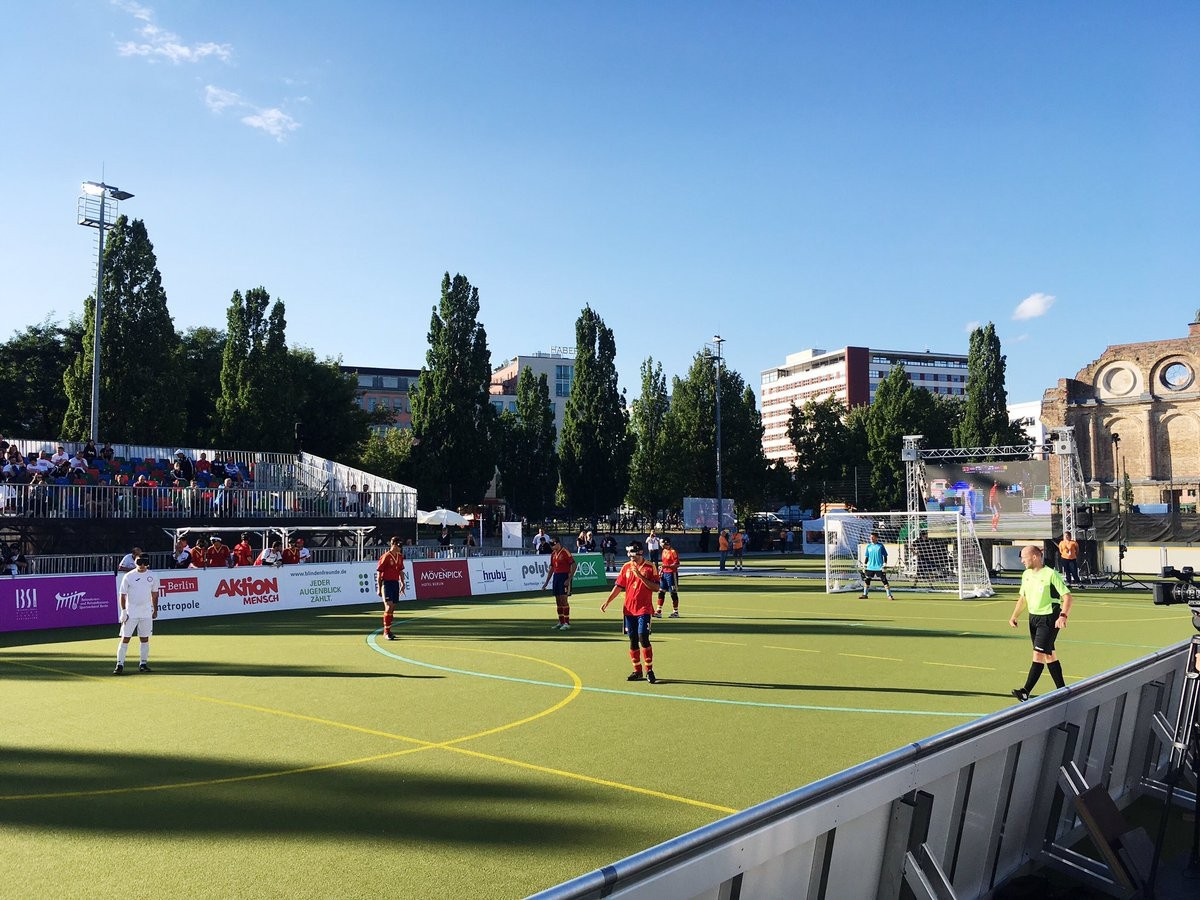 Six teams were in action on day two ©IBSA
